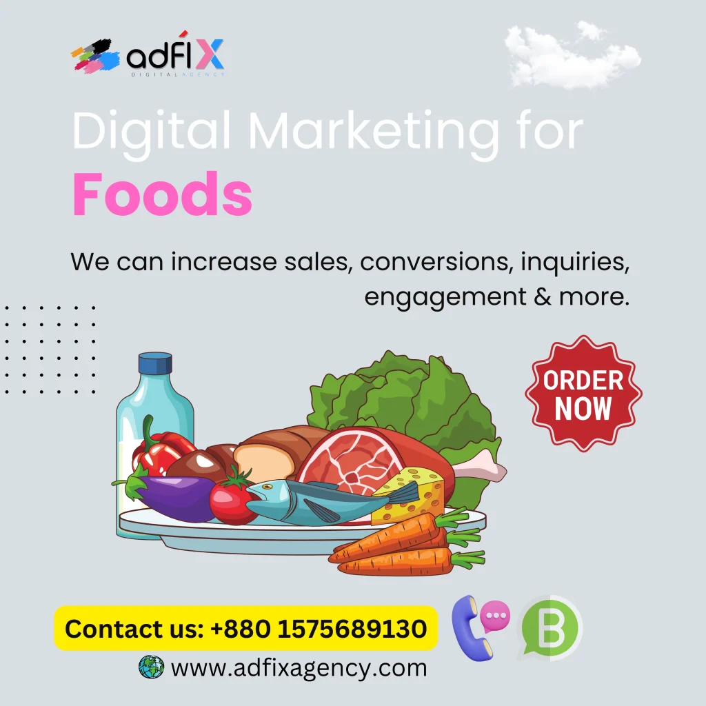 Catalog Digital Marketing, SEO for Foods Adfix Agency Ltd