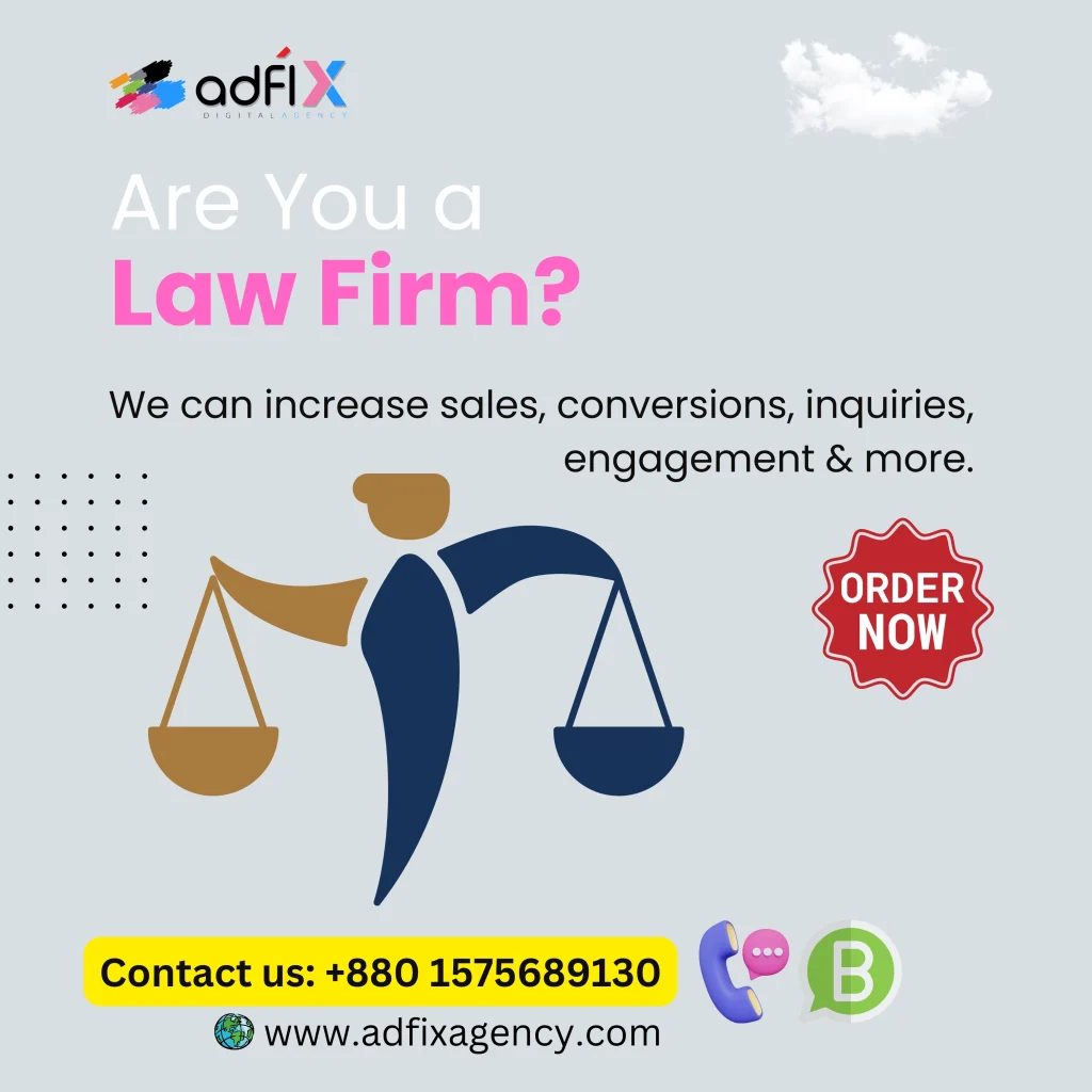 Website Design, Digital Marketing, SEO for Law Firm Adfix Agency Ltd