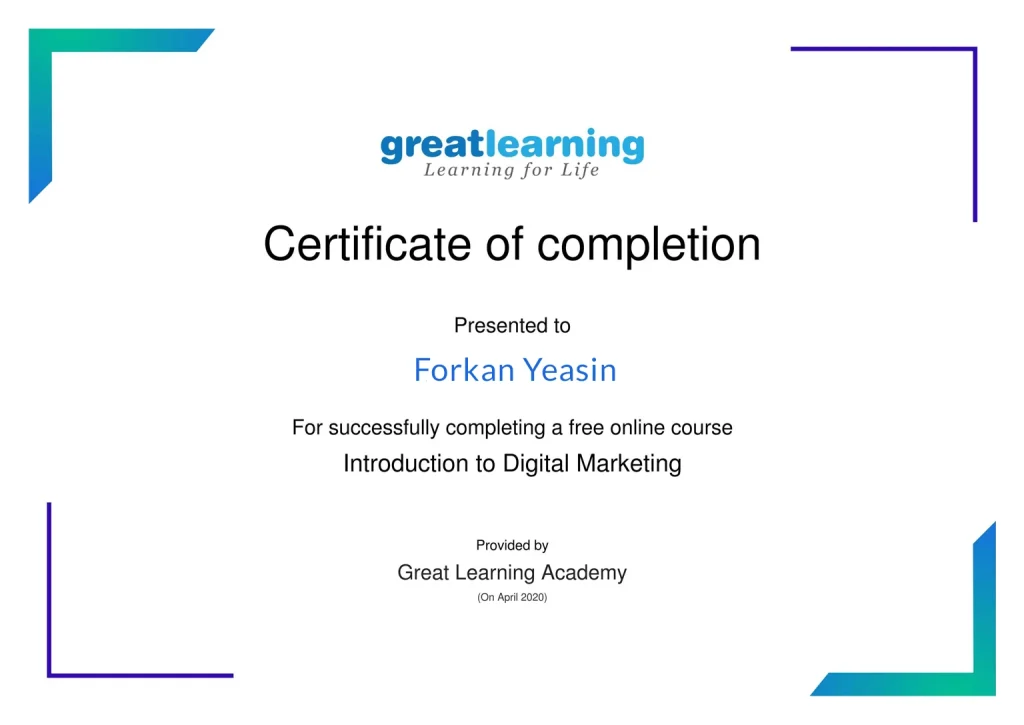 Forkan-Yeasin-great-learning-Certifications