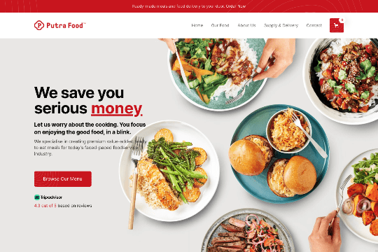 Restaurant E-Commerce Site