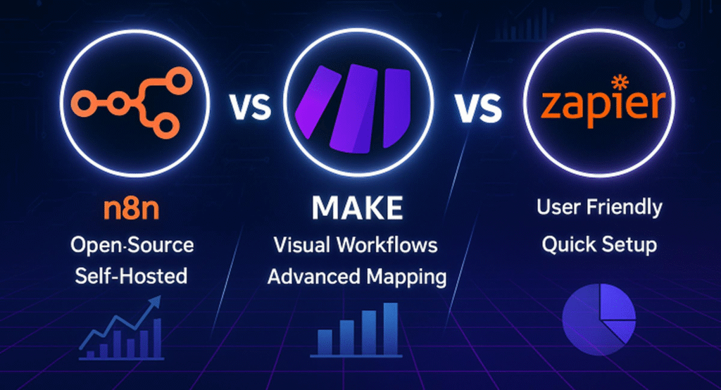 Zapier, Make & n8n Workflows adfix agency